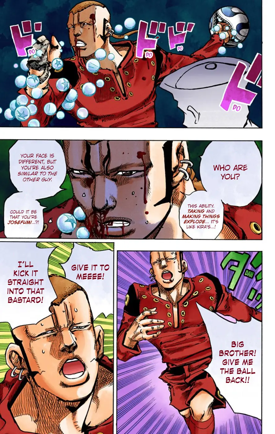 JoJo's Bizarre Adventure, Part 8: JoJolion Colored Manga, chapter 46, page 30