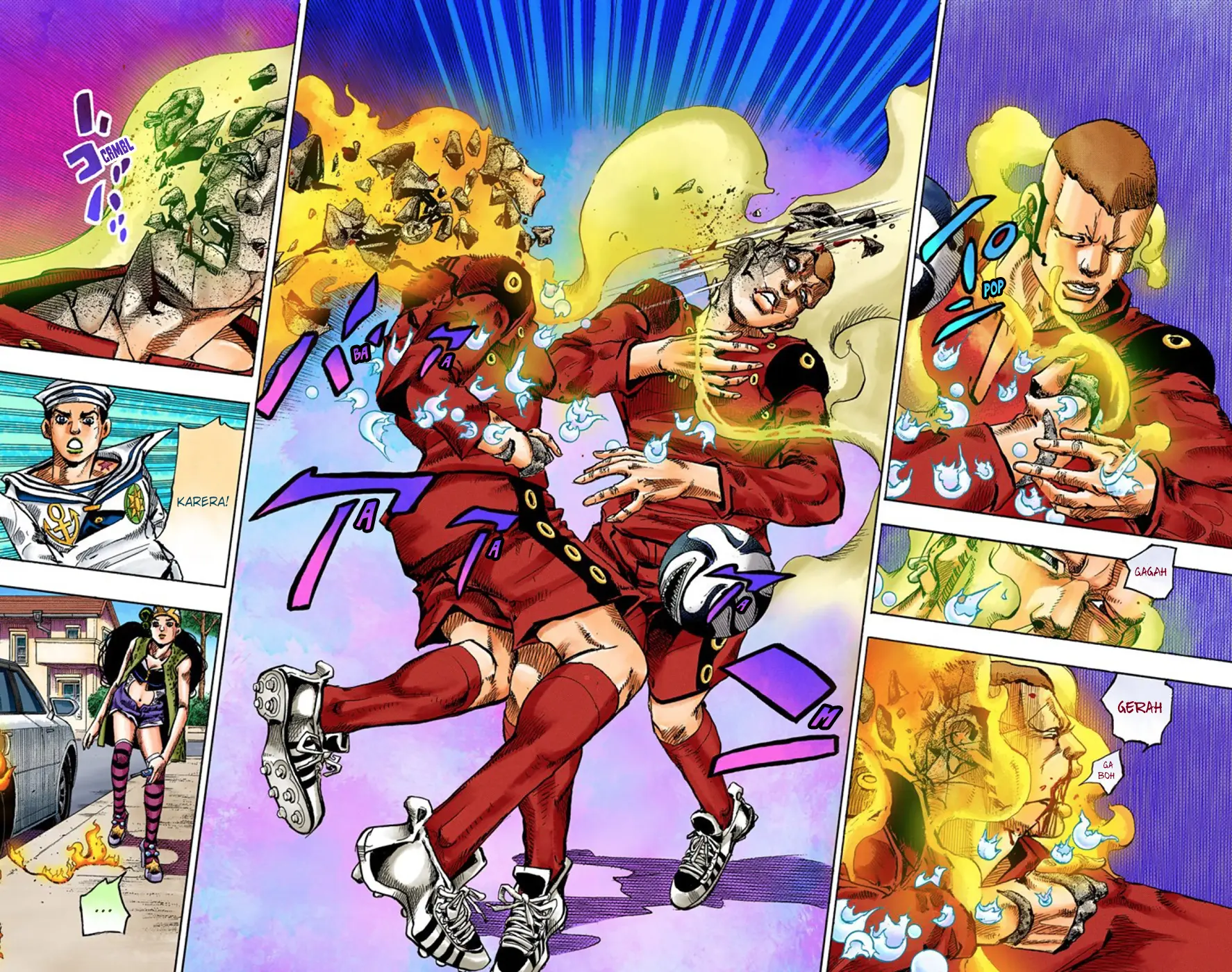JoJo's Bizarre Adventure, Part 8: JoJolion Colored Manga, chapter 46, page 34