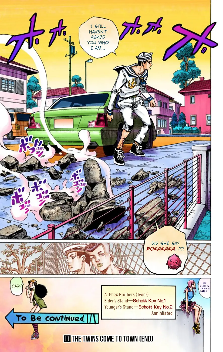 JoJo's Bizarre Adventure, Part 8: JoJolion Colored Manga, chapter 46, page 37