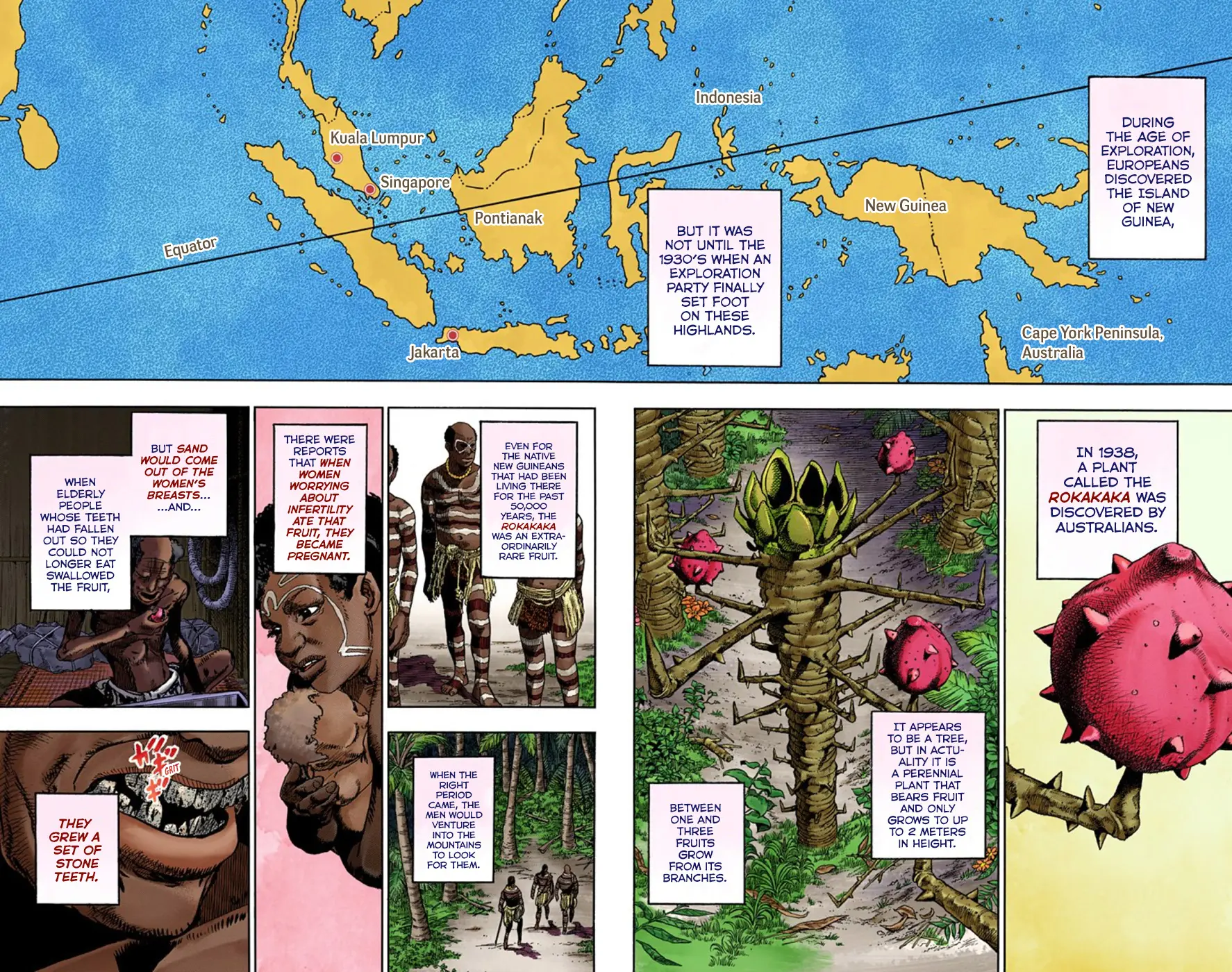 JoJo's Bizarre Adventure, Part 8: JoJolion Colored Manga, chapter 47, page 8