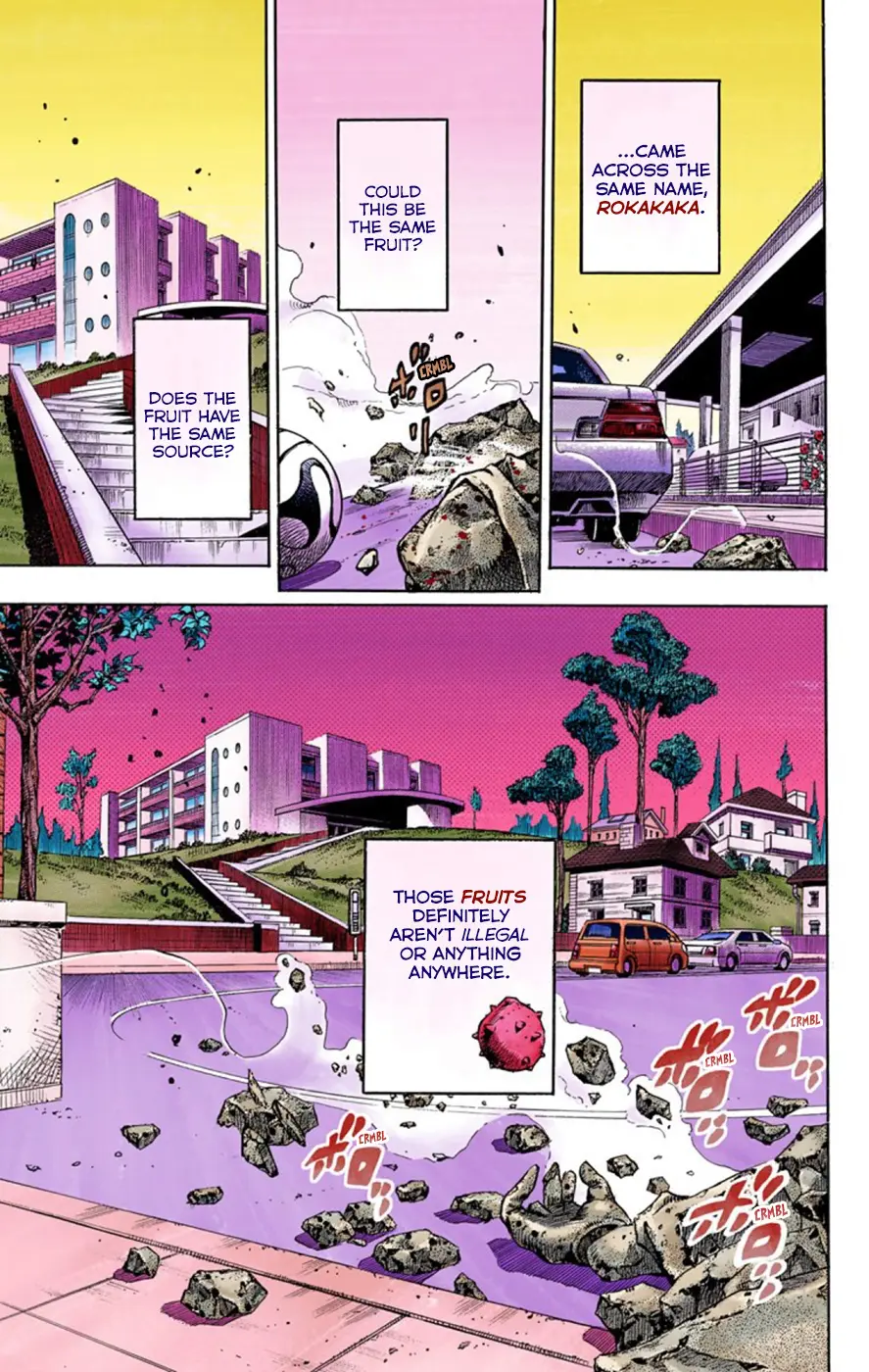JoJo's Bizarre Adventure, Part 8: JoJolion Colored Manga, chapter 47, page 10