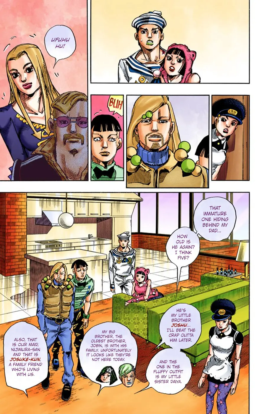 JoJo's Bizarre Adventure, Part 8: JoJolion Colored Manga, chapter 47, page 20