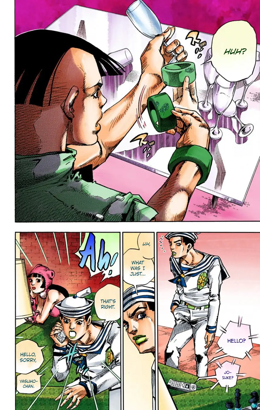 JoJo's Bizarre Adventure, Part 8: JoJolion Colored Manga, chapter 48, page 9