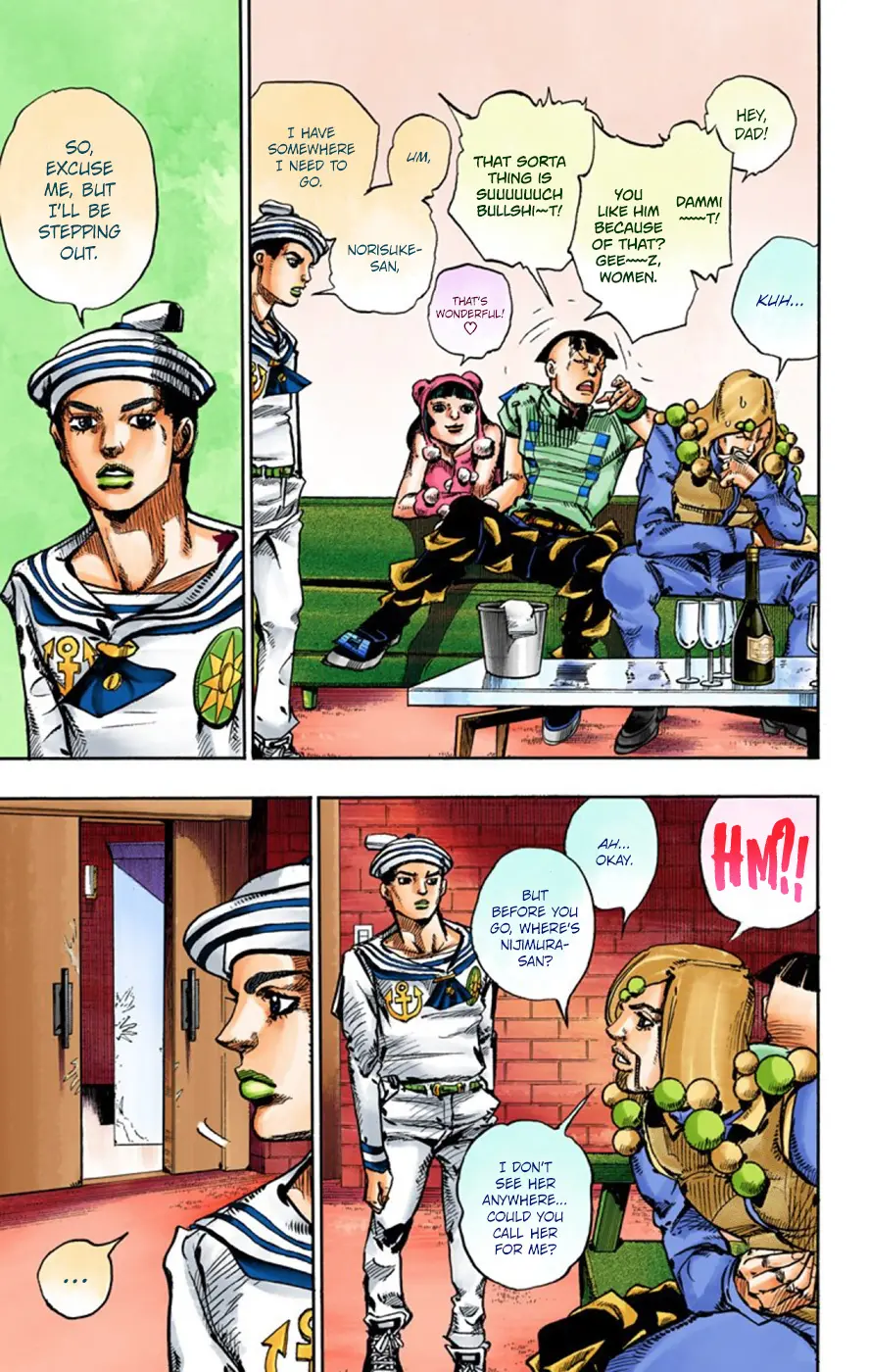 JoJo's Bizarre Adventure, Part 8: JoJolion Colored Manga, chapter 48, page 16