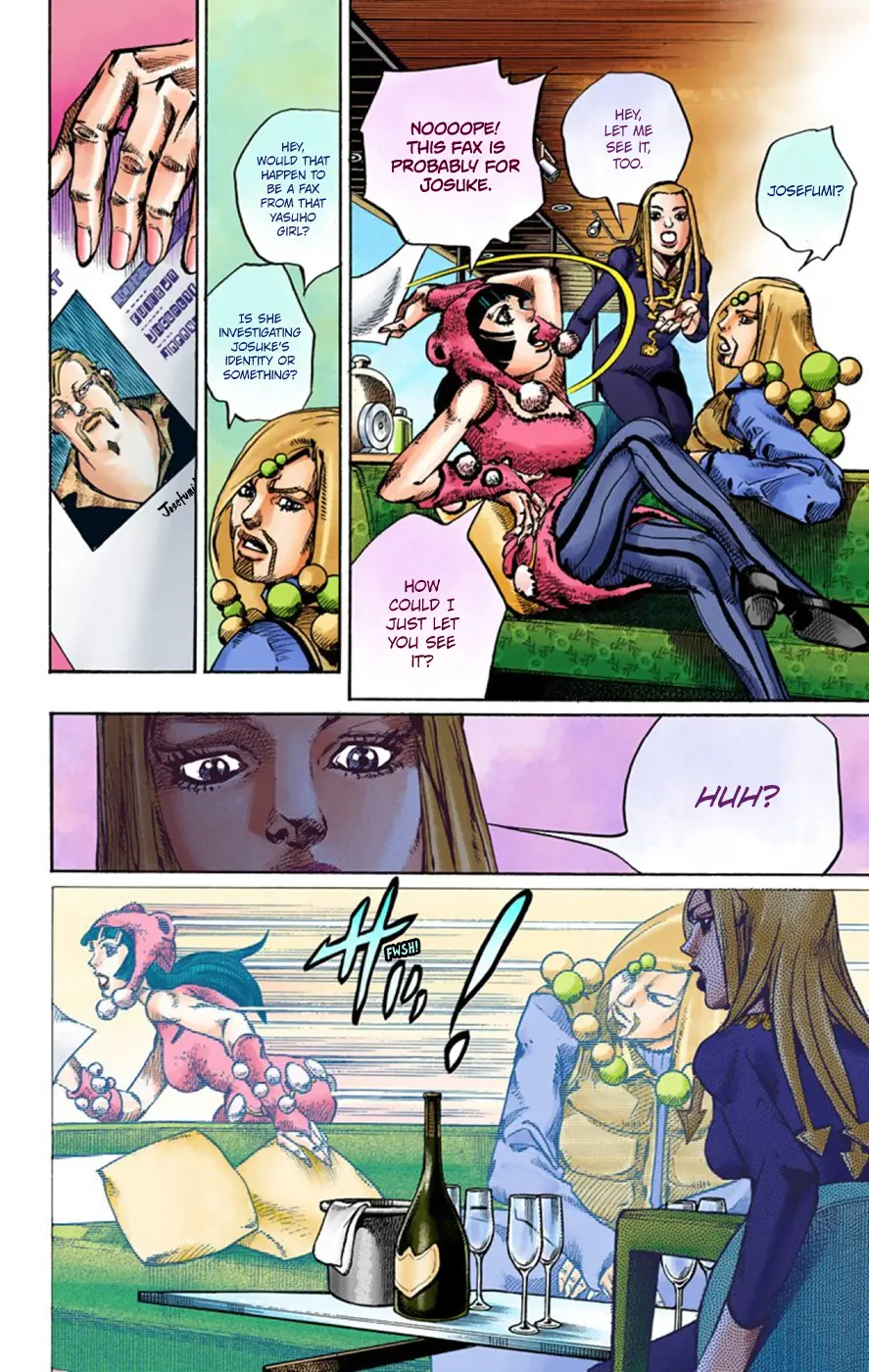 JoJo's Bizarre Adventure, Part 8: JoJolion Colored Manga, chapter 48, page 35