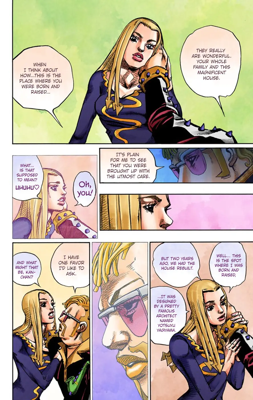 JoJo's Bizarre Adventure, Part 8: JoJolion Colored Manga, chapter 49, page 7
