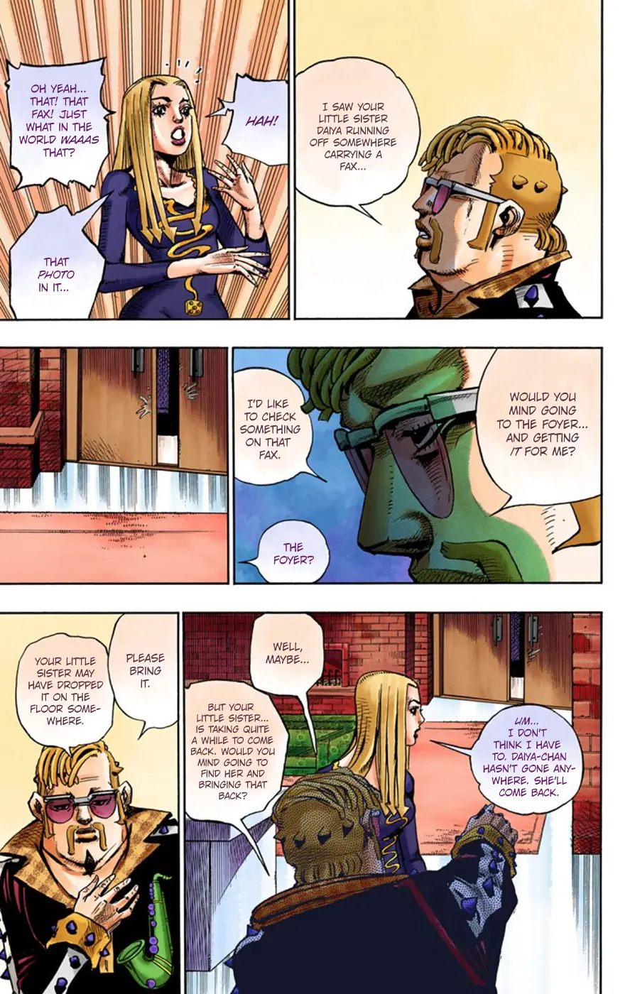 JoJo's Bizarre Adventure, Part 8: JoJolion Colored Manga, chapter 49, page 8