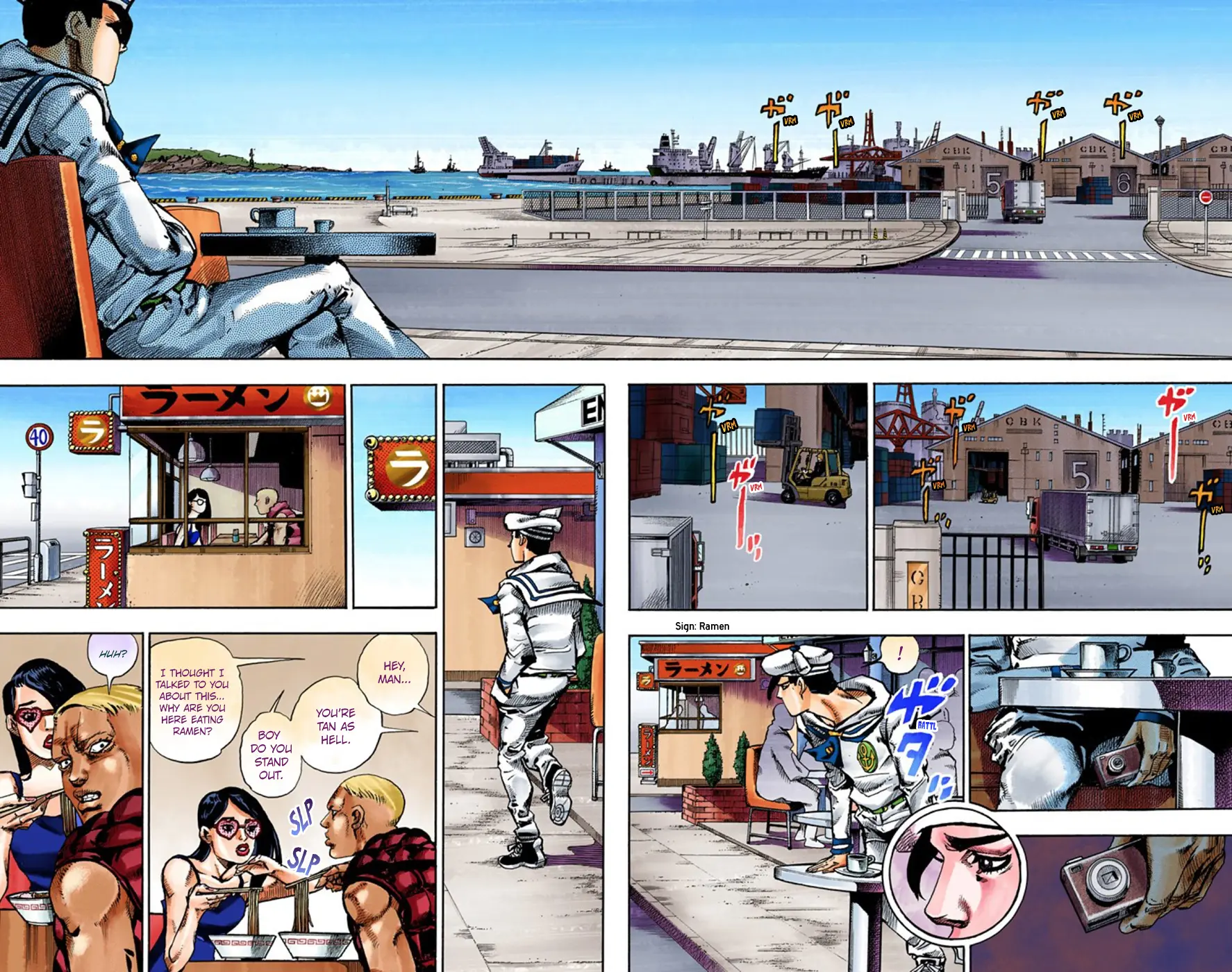 JoJo's Bizarre Adventure, Part 8: JoJolion Colored Manga, chapter 49, page 29