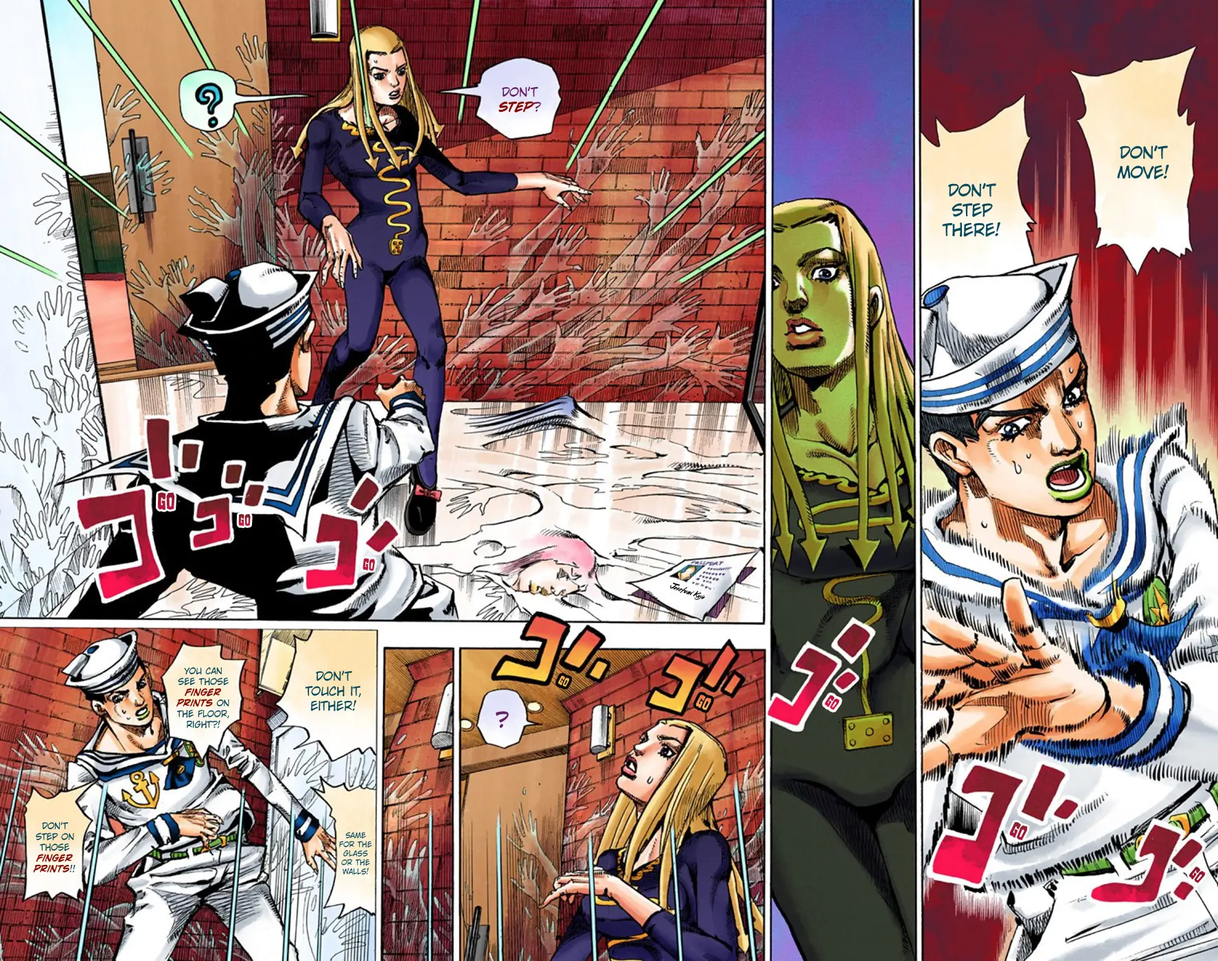 JoJo's Bizarre Adventure, Part 8: JoJolion Colored Manga, chapter 49, page 38