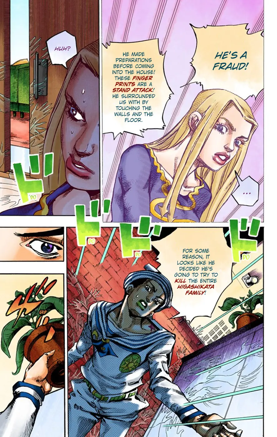 JoJo's Bizarre Adventure, Part 8: JoJolion Colored Manga, chapter 49, page 40