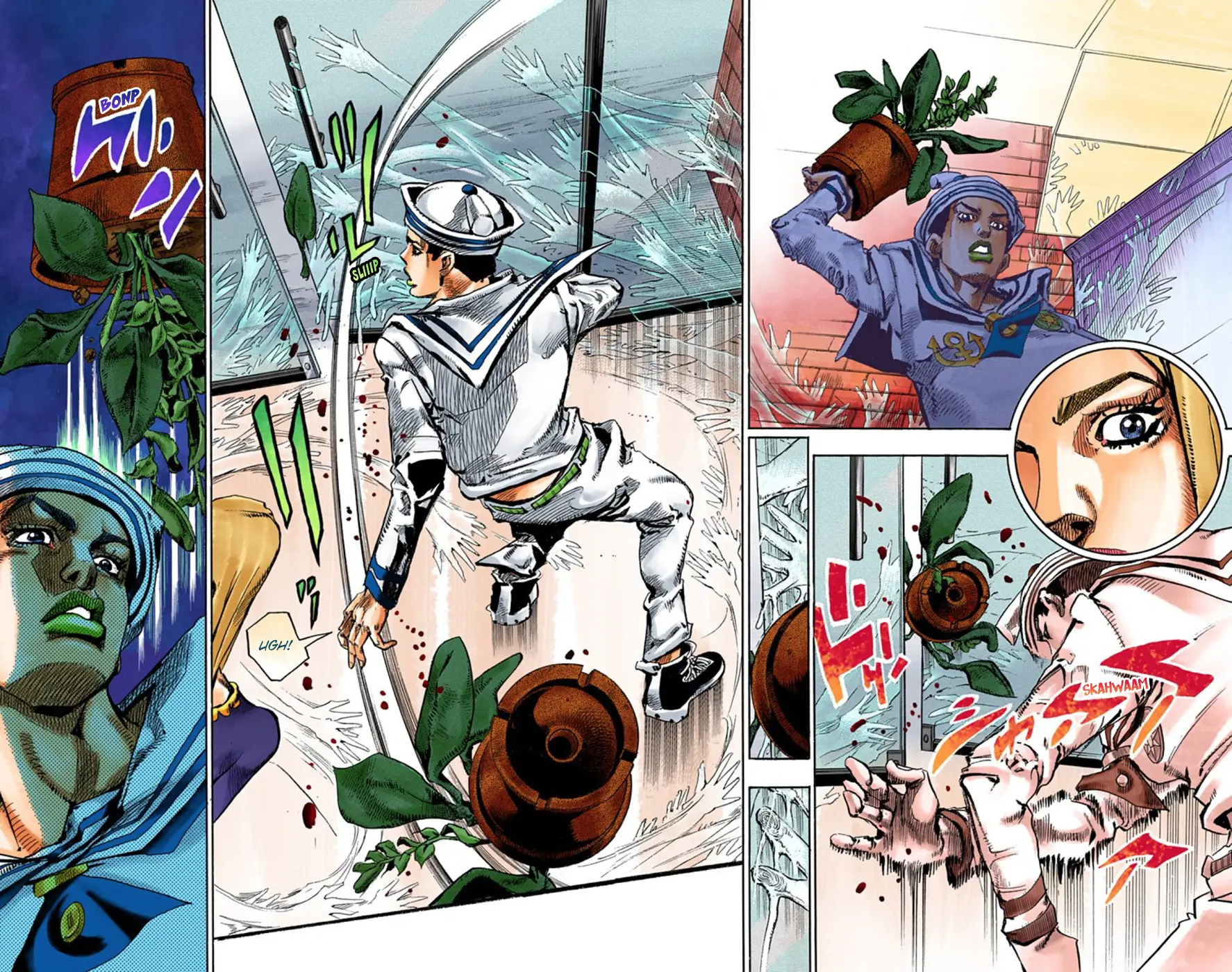 JoJo's Bizarre Adventure, Part 8: JoJolion Colored Manga, chapter 49, page 41