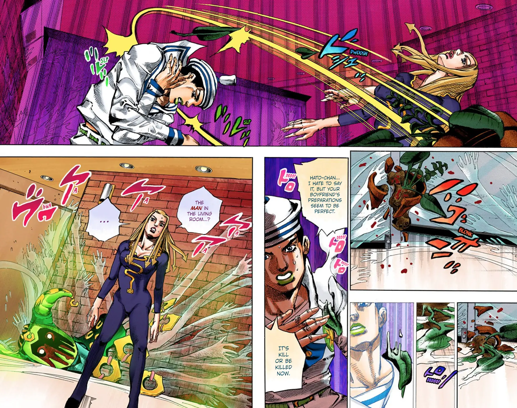 JoJo's Bizarre Adventure, Part 8: JoJolion Colored Manga, chapter 49, page 42