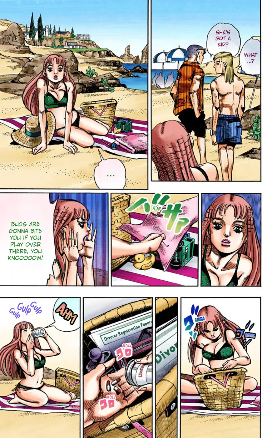 JoJo's Bizarre Adventure, Part 8: JoJolion Colored Manga, chapter 50, page 3