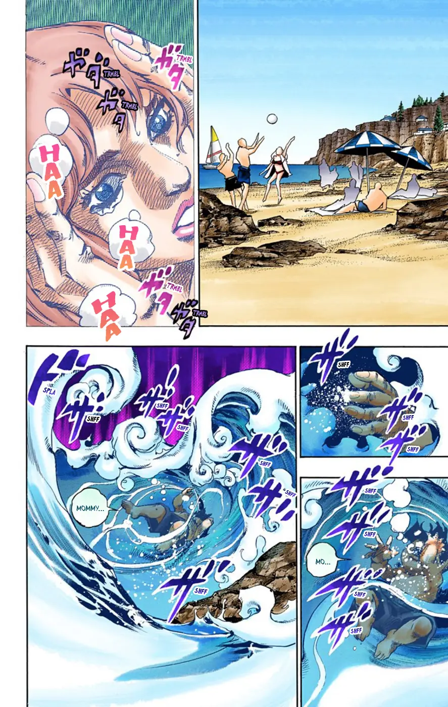 JoJo's Bizarre Adventure, Part 8: JoJolion Colored Manga, chapter 50, page 8