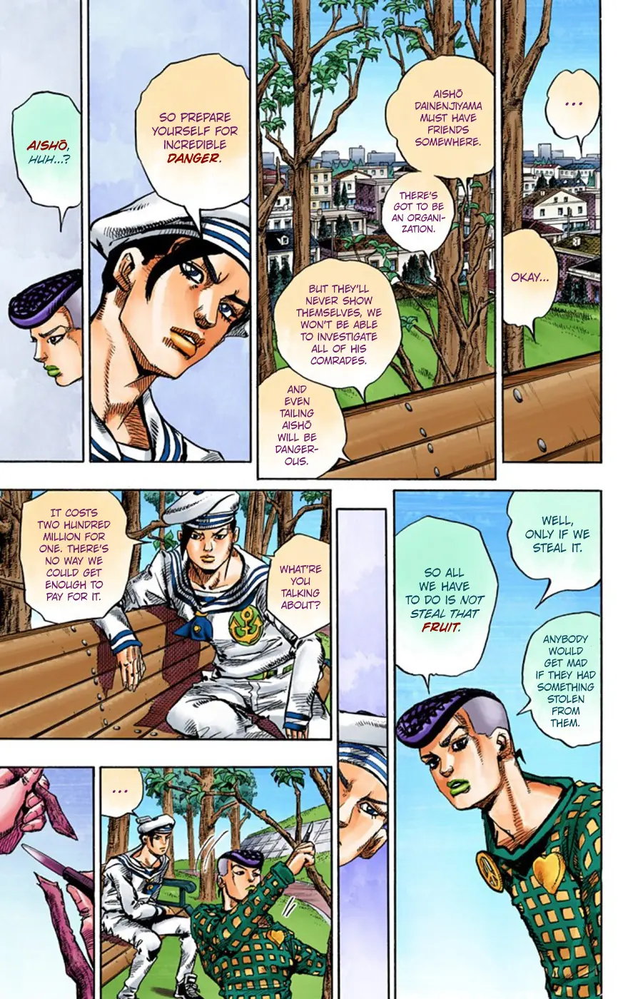 JoJo's Bizarre Adventure, Part 8: JoJolion Colored Manga, chapter 50, page 26
