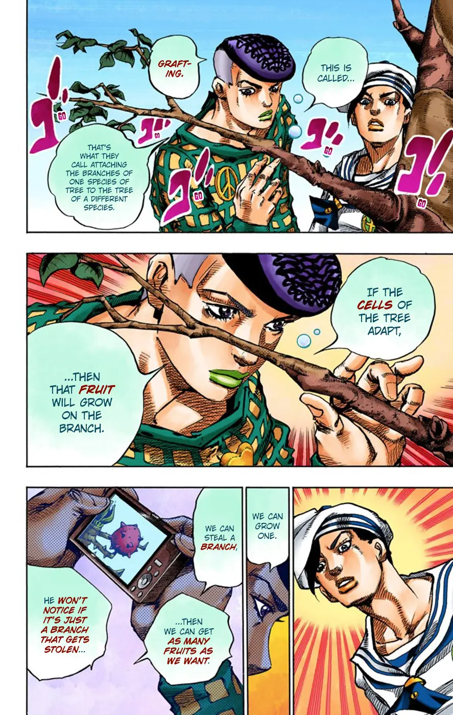 JoJo's Bizarre Adventure, Part 8: JoJolion Colored Manga, chapter 50, page 29