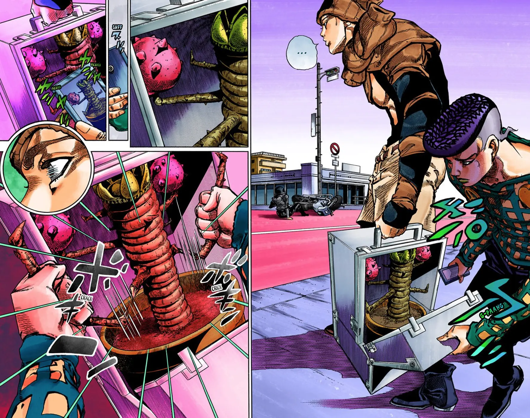 JoJo's Bizarre Adventure, Part 8: JoJolion Colored Manga, chapter 51, page 16