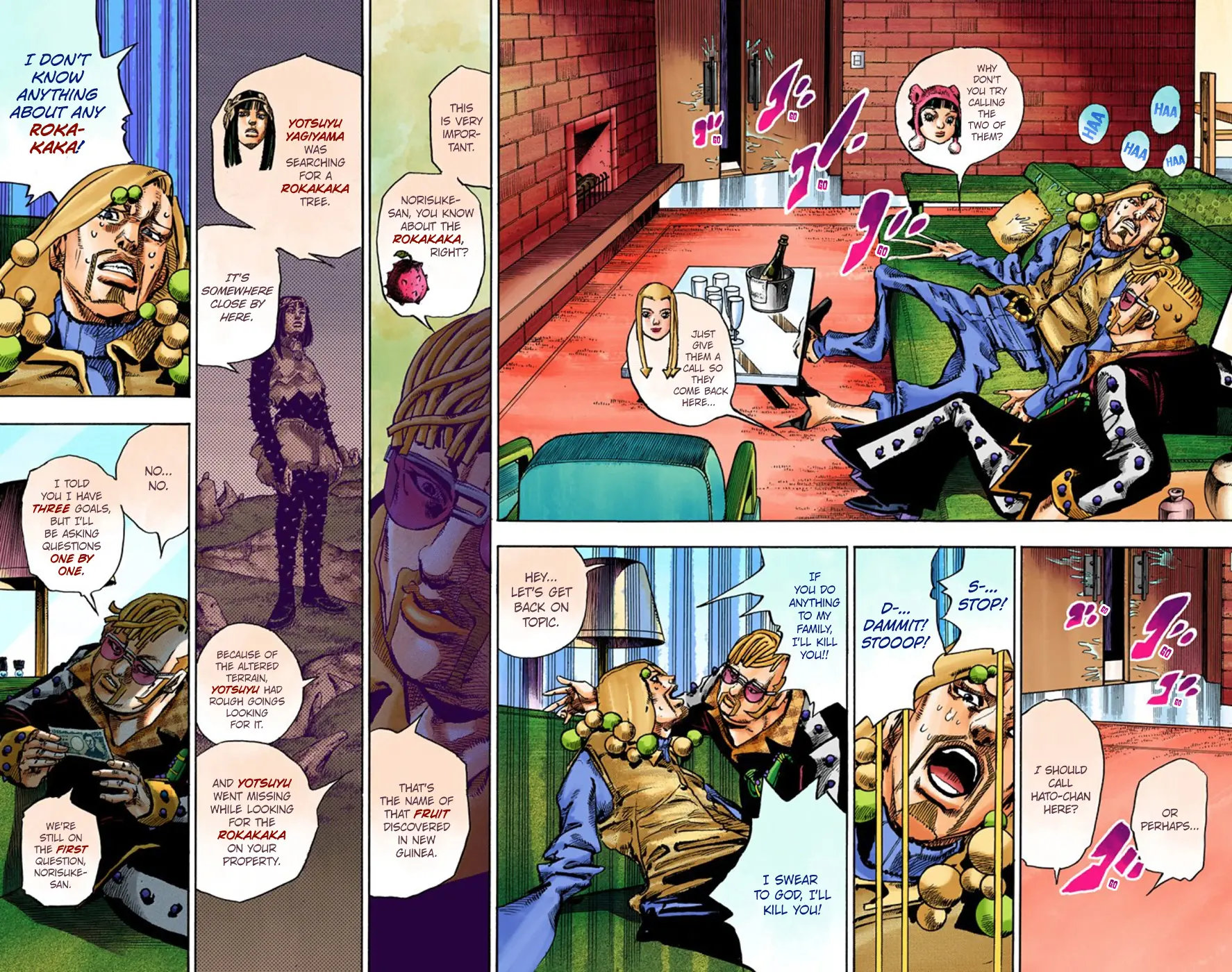 JoJo's Bizarre Adventure, Part 8: JoJolion Colored Manga, chapter 51, page 24