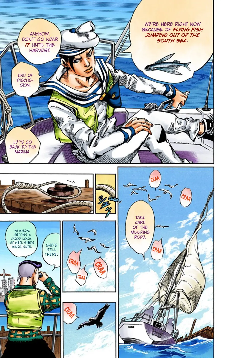 JoJo's Bizarre Adventure, Part 8: JoJolion Colored Manga, chapter 51, page 36