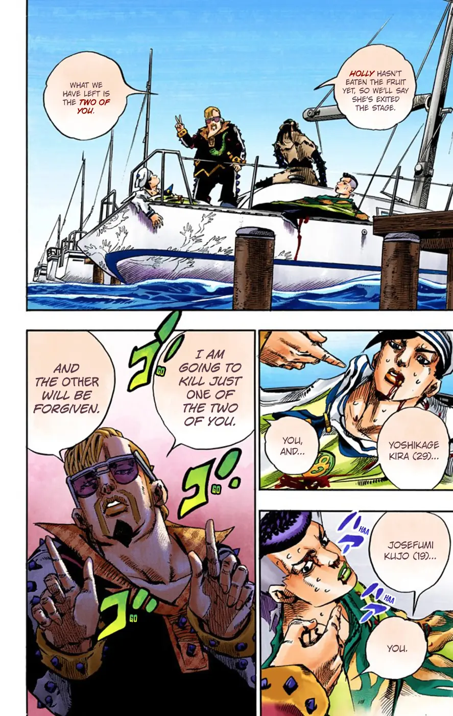 JoJo's Bizarre Adventure, Part 8: JoJolion Colored Manga, chapter 52, page 7