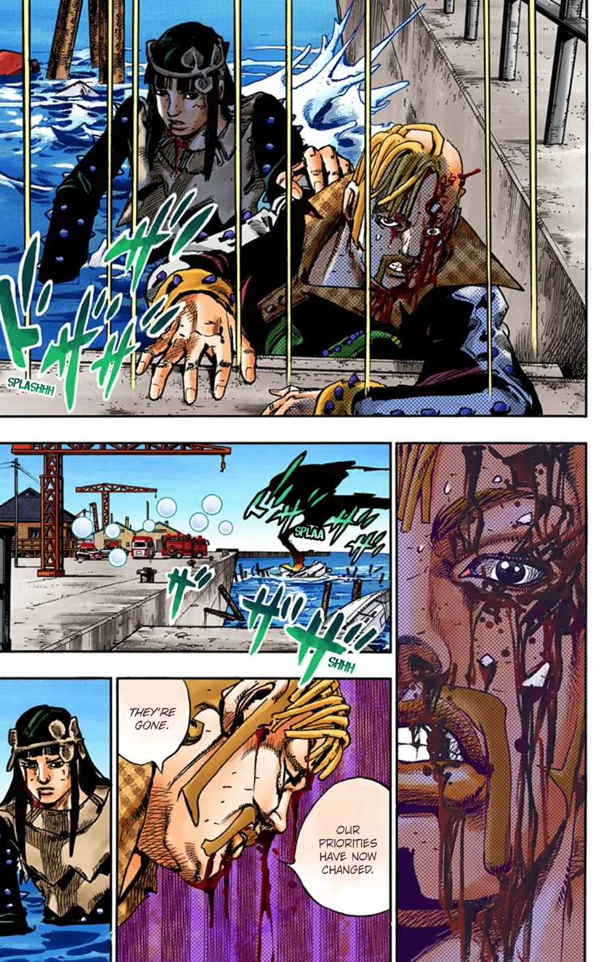 JoJo's Bizarre Adventure, Part 8: JoJolion Colored Manga, chapter 52, page 32