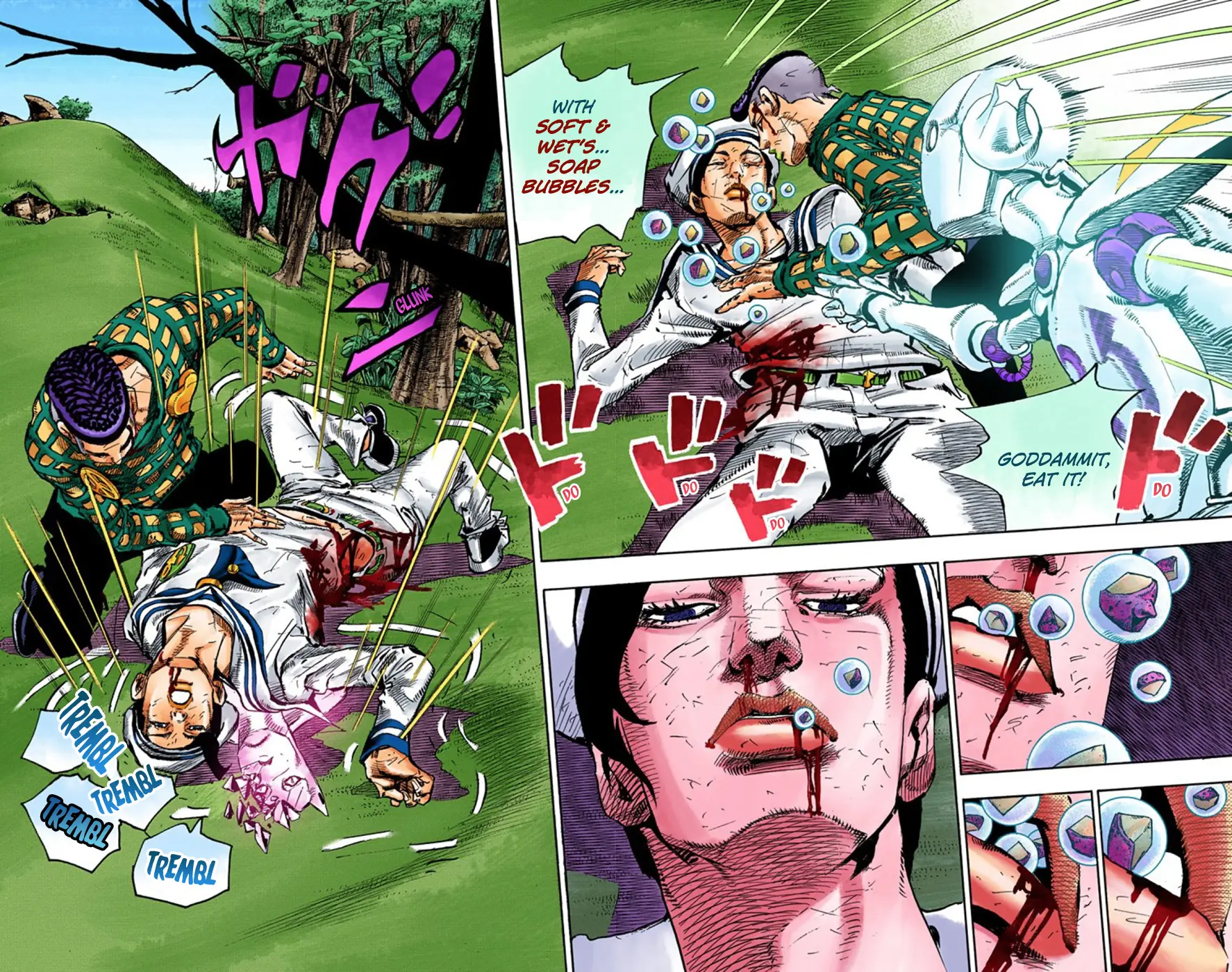JoJo's Bizarre Adventure, Part 8: JoJolion Colored Manga, chapter 52, page 37