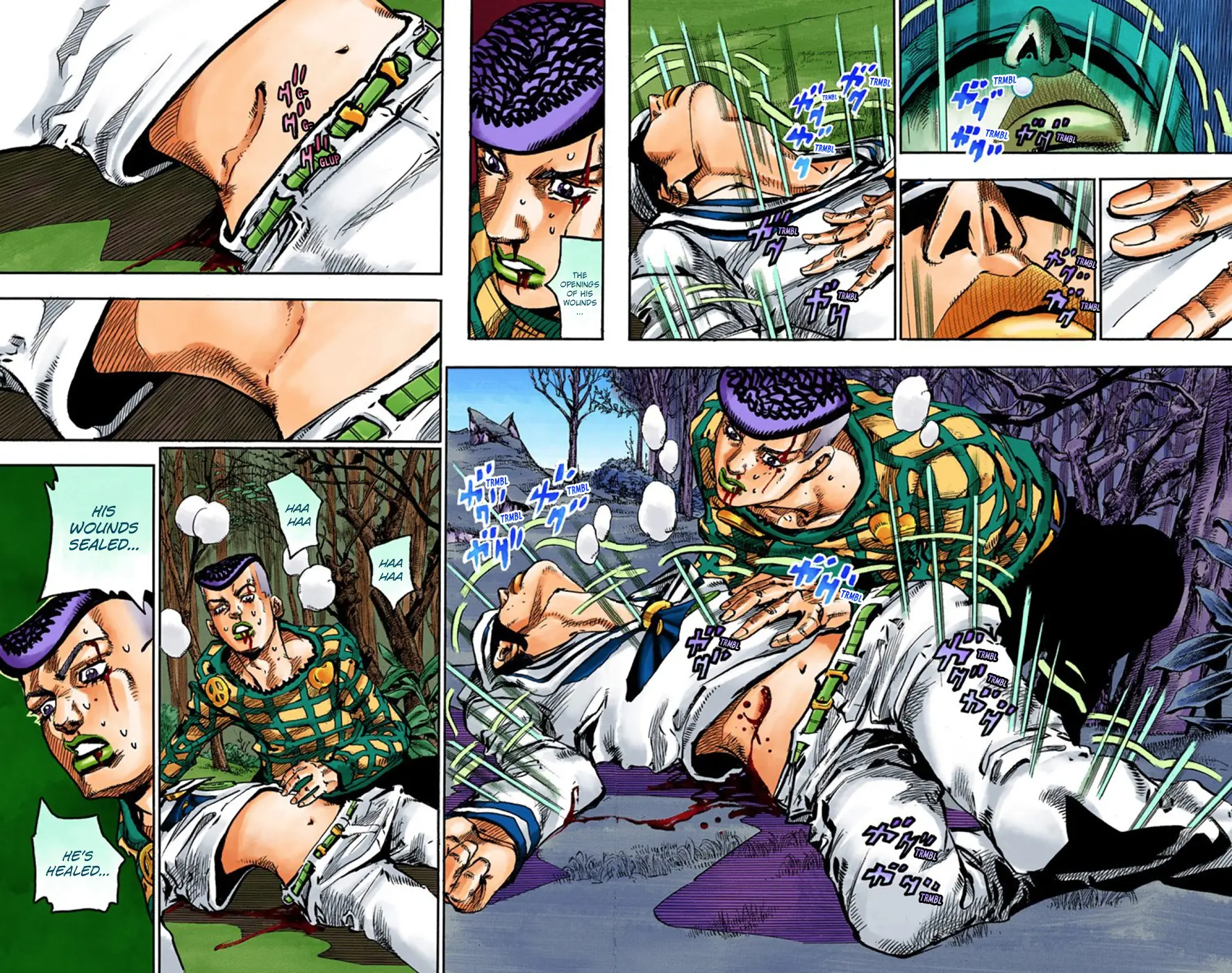 JoJo's Bizarre Adventure, Part 8: JoJolion Colored Manga, chapter 53, page 9