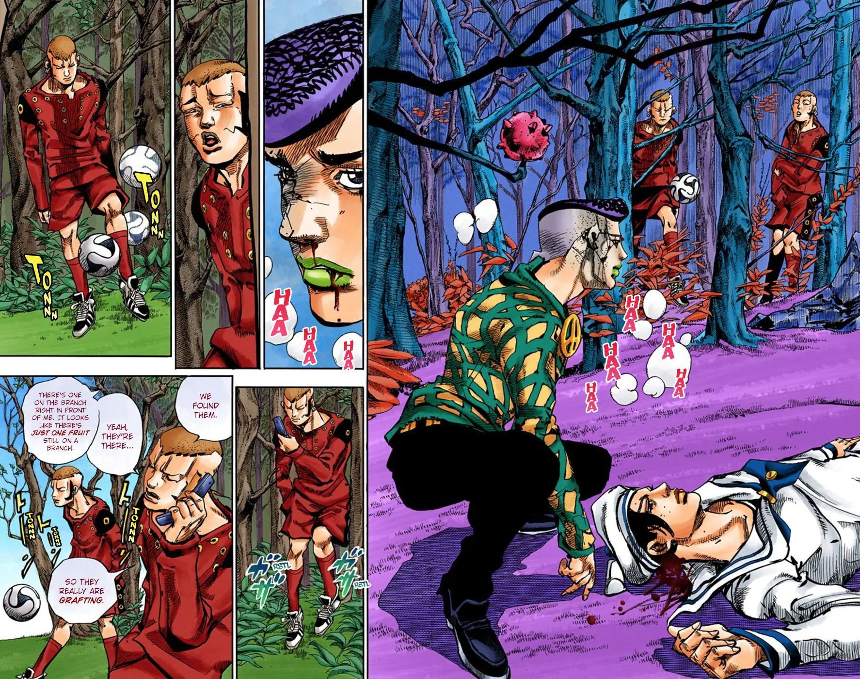 JoJo's Bizarre Adventure, Part 8: JoJolion Colored Manga, chapter 53, page 17