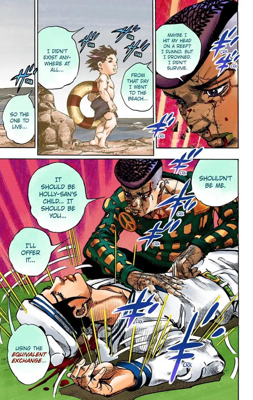 JoJo's Bizarre Adventure, Part 8: JoJolion Colored Manga, chapter 53, page 29