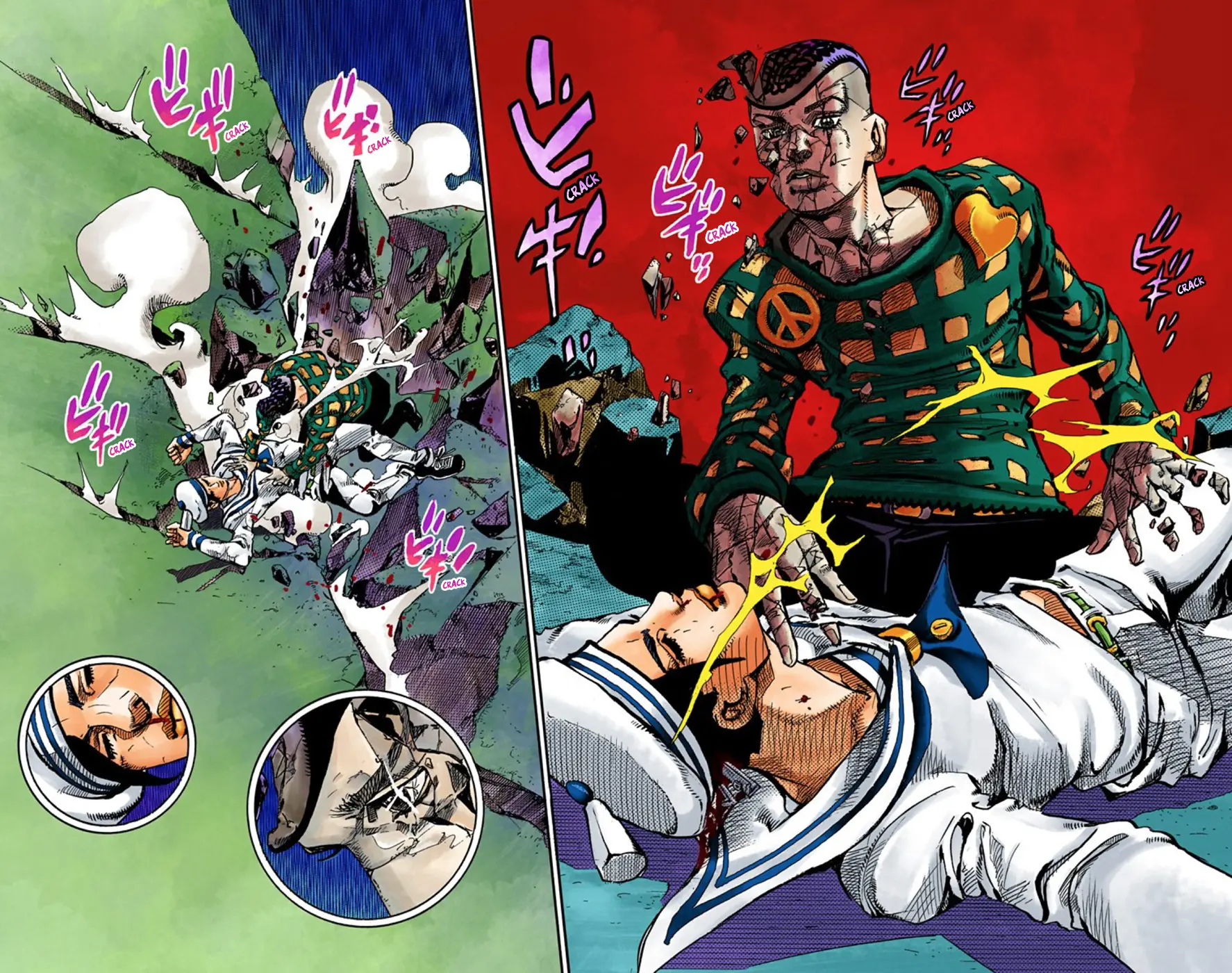 JoJo's Bizarre Adventure, Part 8: JoJolion Colored Manga, chapter 53, page 34
