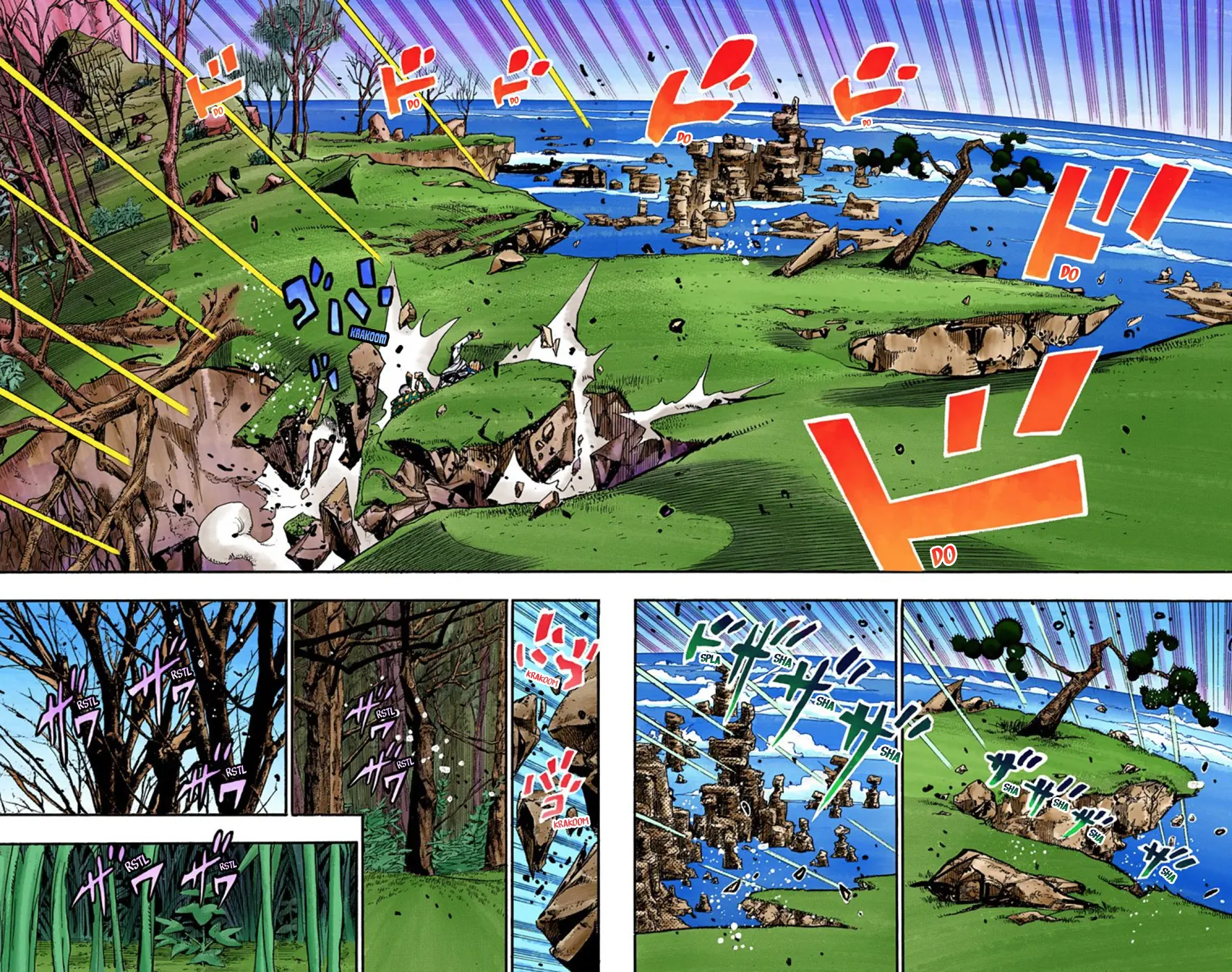 JoJo's Bizarre Adventure, Part 8: JoJolion Colored Manga, chapter 53, page 35