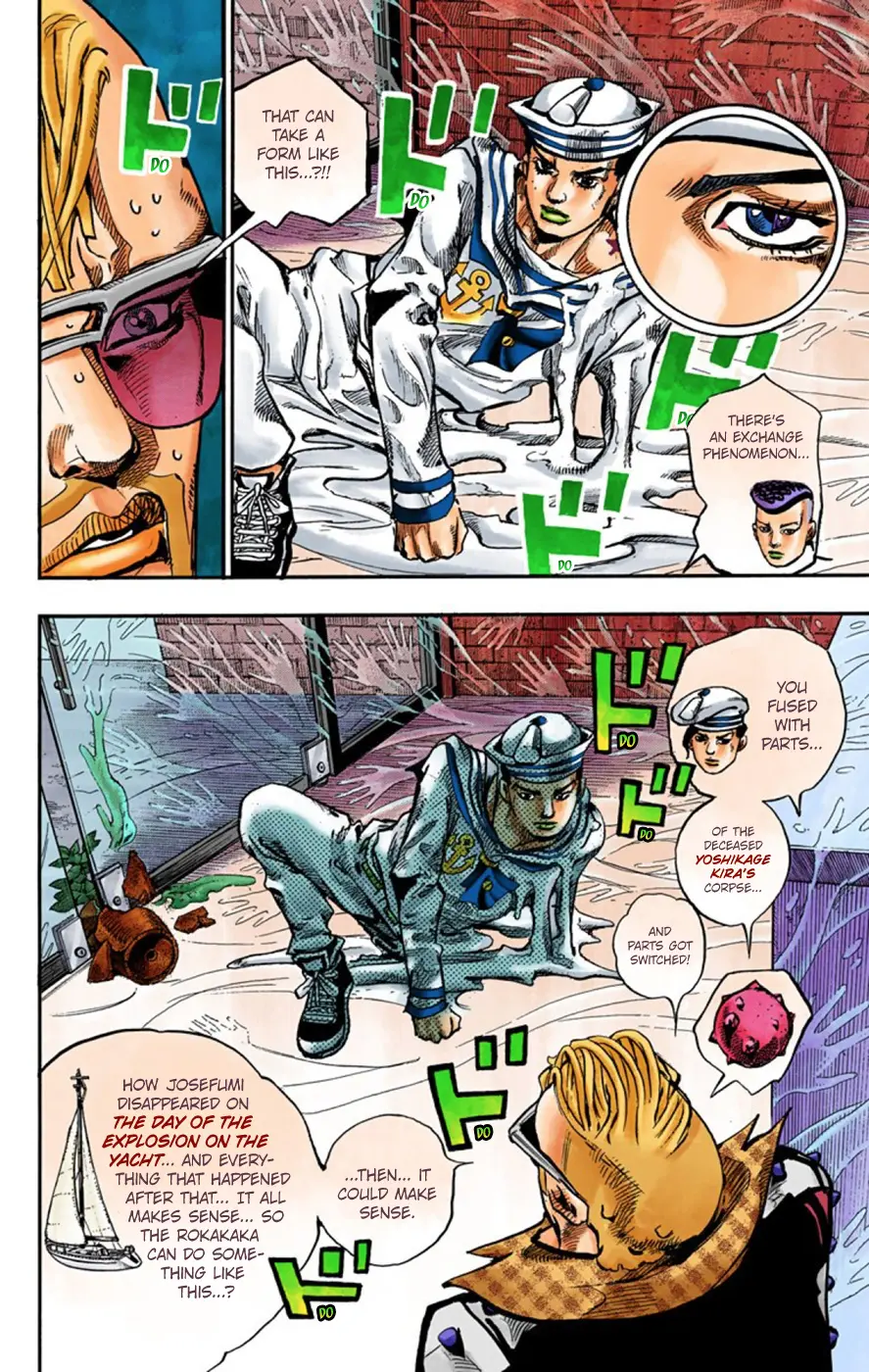 JoJo's Bizarre Adventure, Part 8: JoJolion Colored Manga, chapter 54, page 20