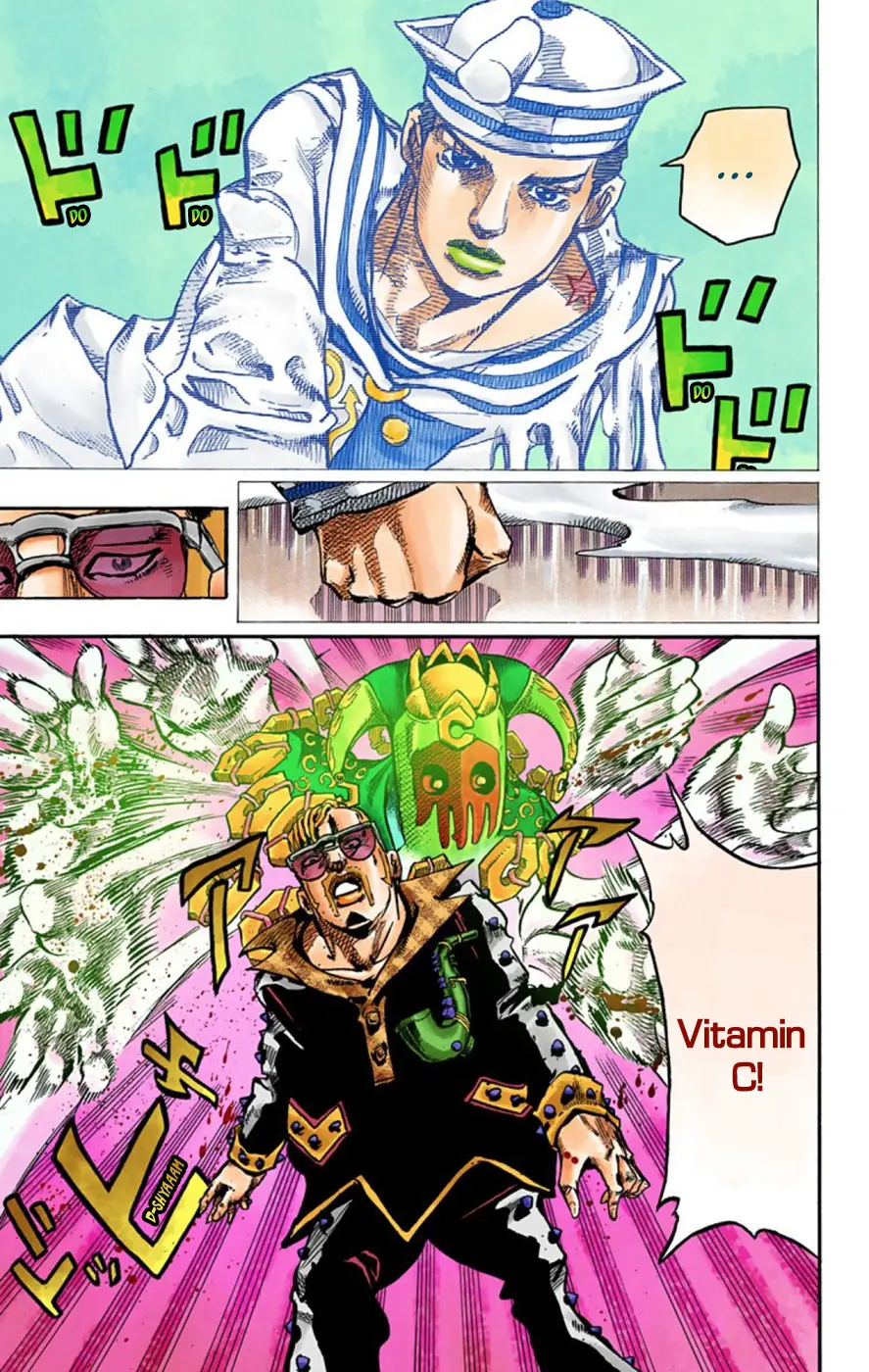 JoJo's Bizarre Adventure, Part 8: JoJolion Colored Manga, chapter 54, page 21