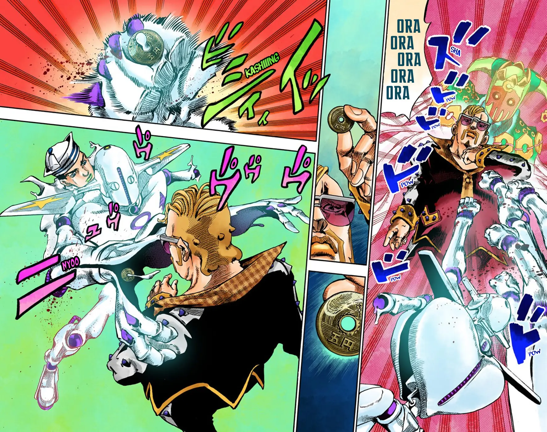 JoJo's Bizarre Adventure, Part 8: JoJolion Colored Manga, chapter 54, page 22