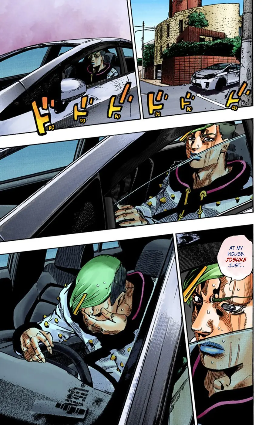 JoJo's Bizarre Adventure, Part 8: JoJolion Colored Manga, chapter 55, page 28