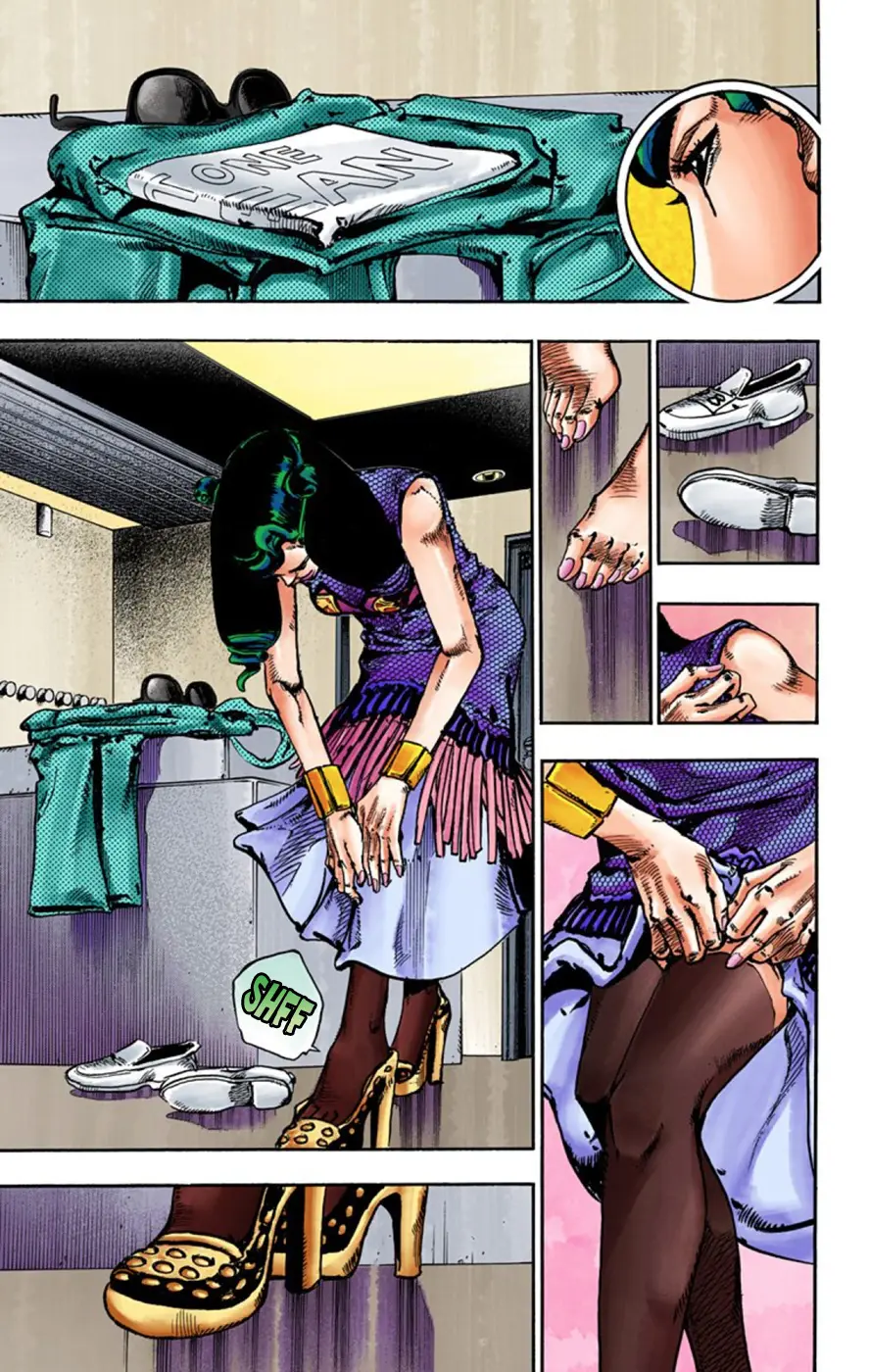 JoJo's Bizarre Adventure, Part 8: JoJolion Colored Manga, chapter 55, page 34