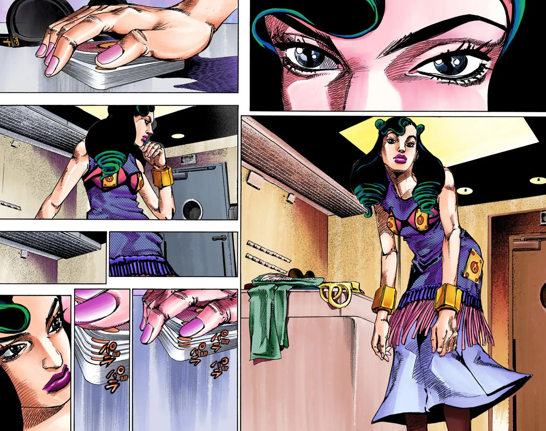 JoJo's Bizarre Adventure, Part 8: JoJolion Colored Manga, chapter 55, page 35