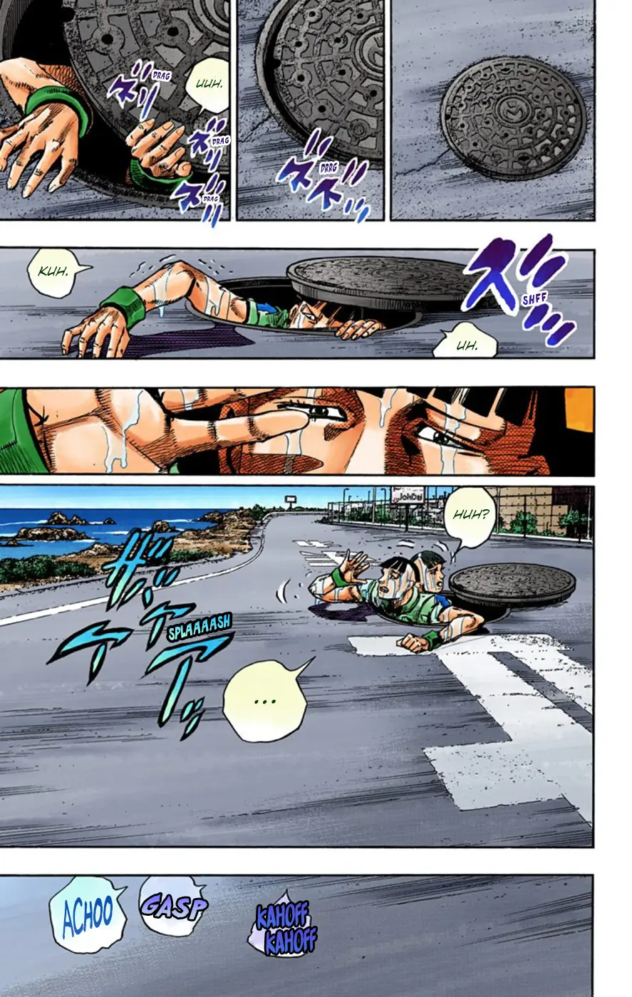 JoJo's Bizarre Adventure, Part 8: JoJolion Colored Manga, chapter 55, page 39