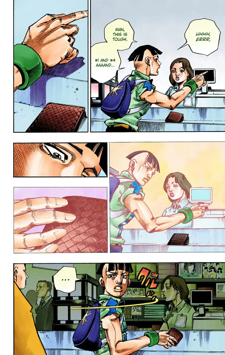 JoJo's Bizarre Adventure, Part 8: JoJolion Colored Manga, chapter 56, page 8