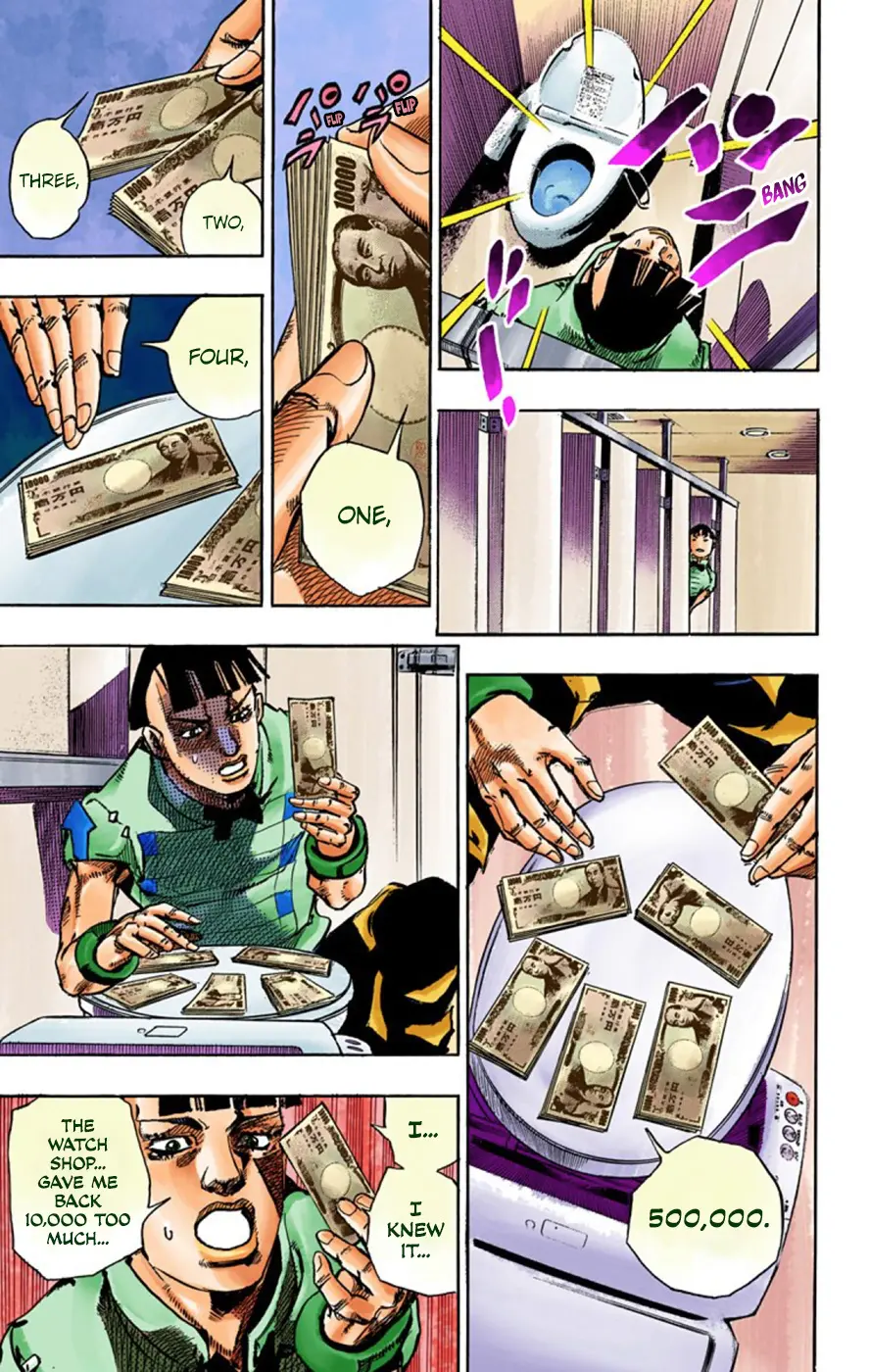JoJo's Bizarre Adventure, Part 8: JoJolion Colored Manga, chapter 56, page 19