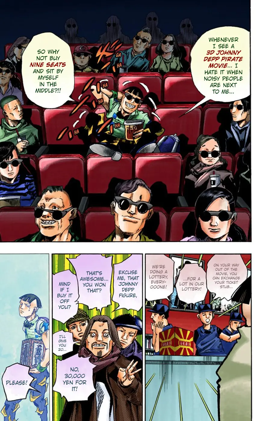 JoJo's Bizarre Adventure, Part 8: JoJolion Colored Manga, chapter 56, page 21