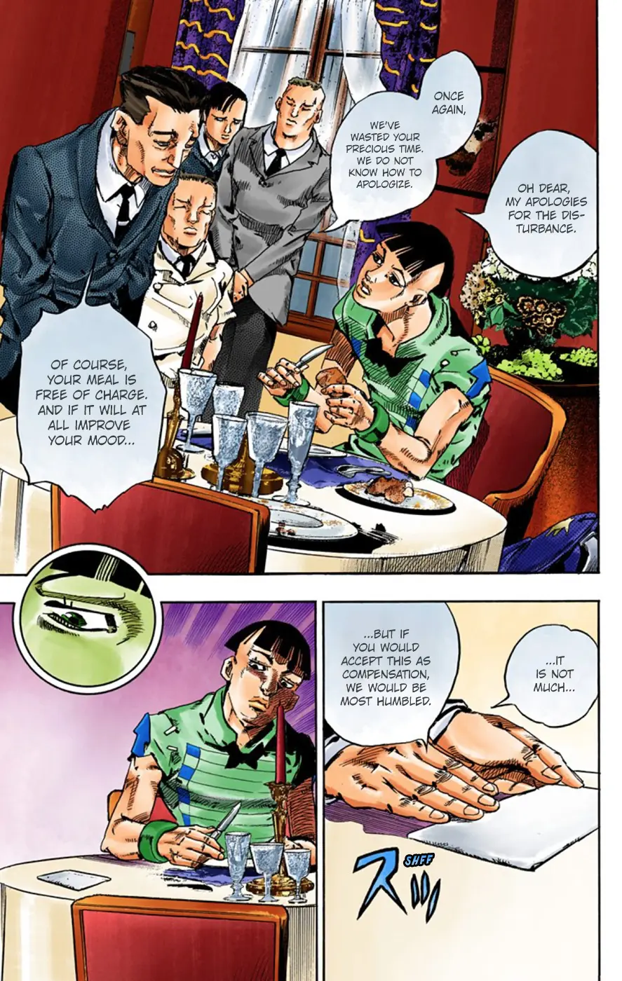 JoJo's Bizarre Adventure, Part 8: JoJolion Colored Manga, chapter 56, page 23