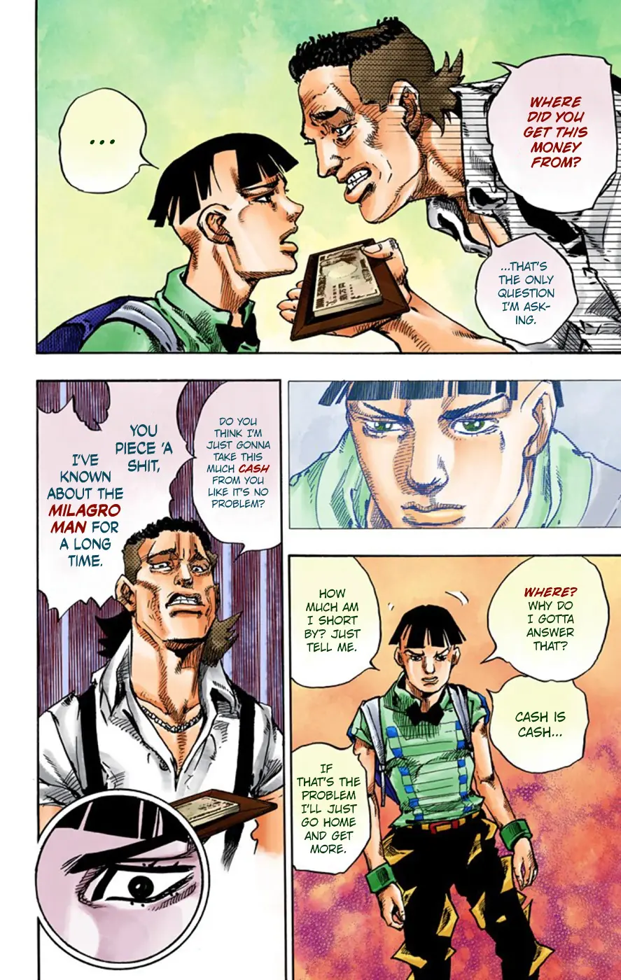 JoJo's Bizarre Adventure, Part 8: JoJolion Colored Manga, chapter 56, page 30