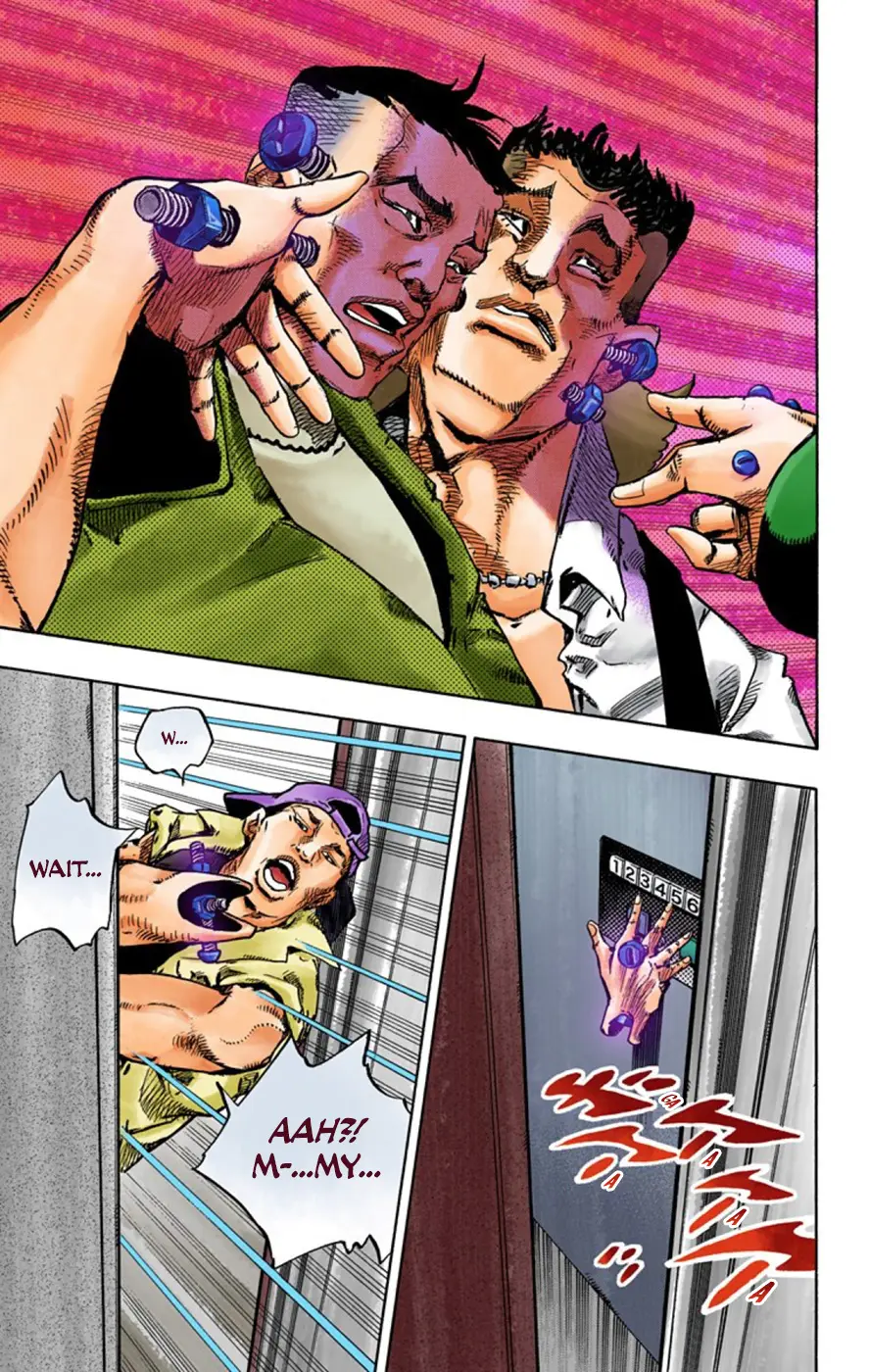 JoJo's Bizarre Adventure, Part 8: JoJolion Colored Manga, chapter 56, page 37
