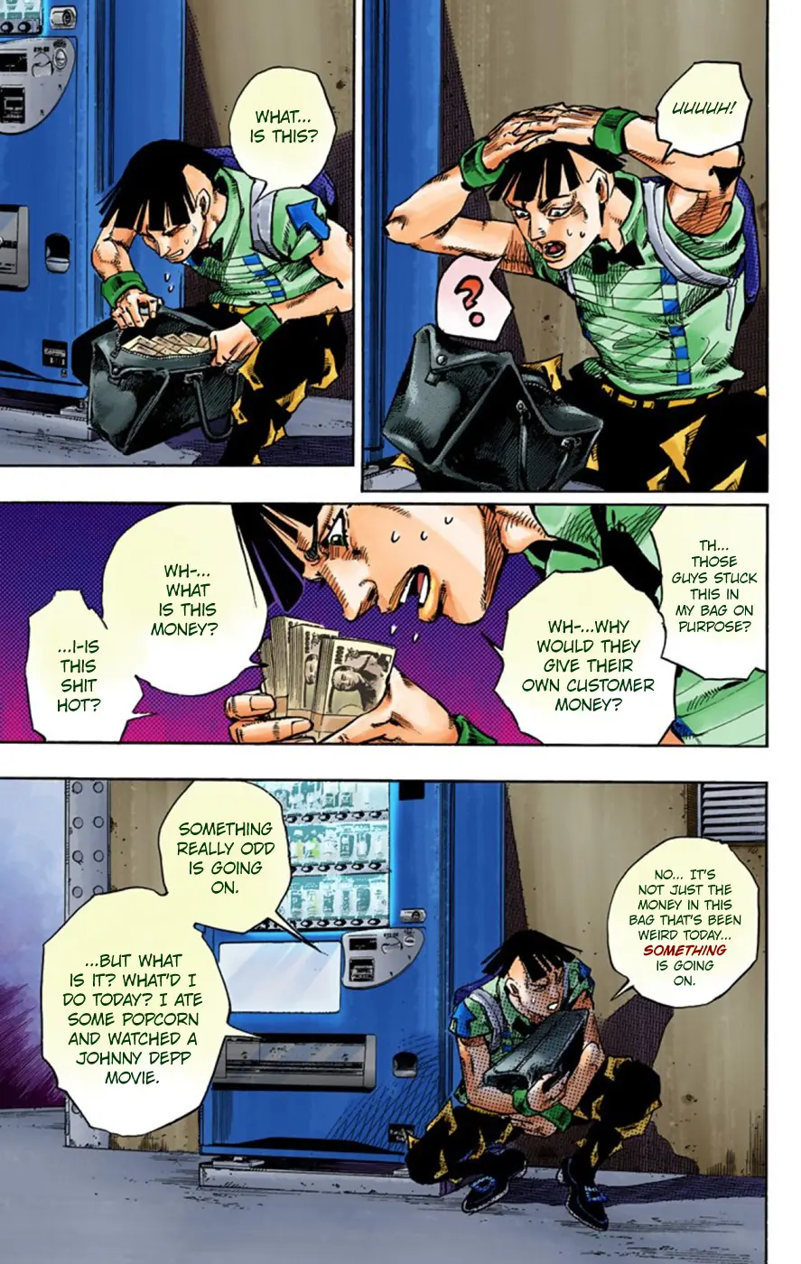 JoJo's Bizarre Adventure, Part 8: JoJolion Colored Manga, chapter 56, page 43