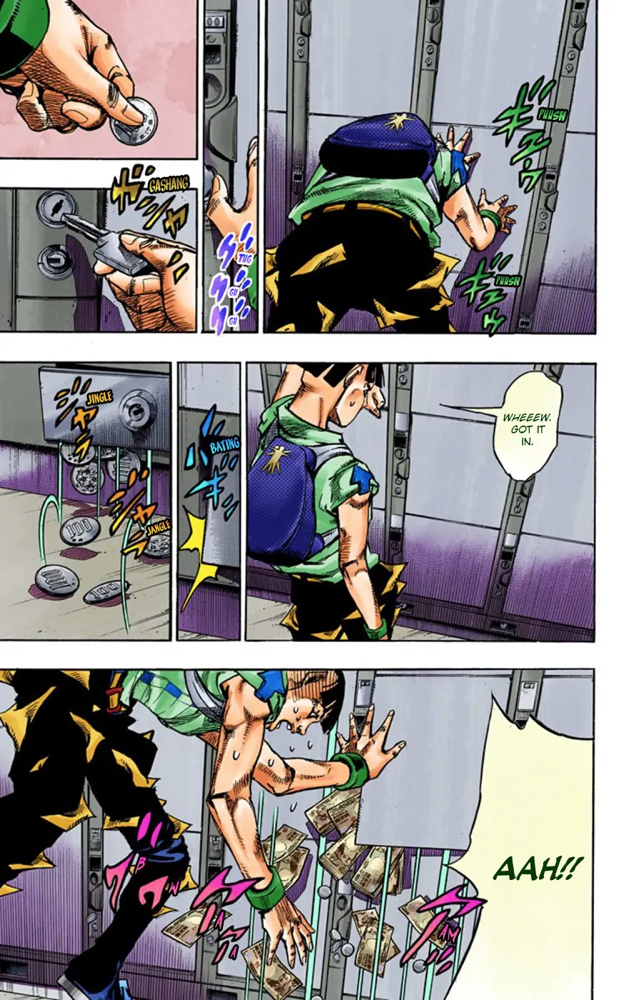 JoJo's Bizarre Adventure, Part 8: JoJolion Colored Manga, chapter 57, page 15