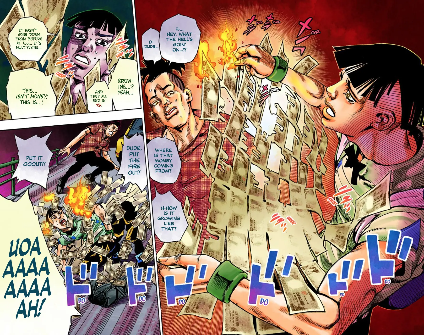 JoJo's Bizarre Adventure, Part 8: JoJolion Colored Manga, chapter 57, page 25