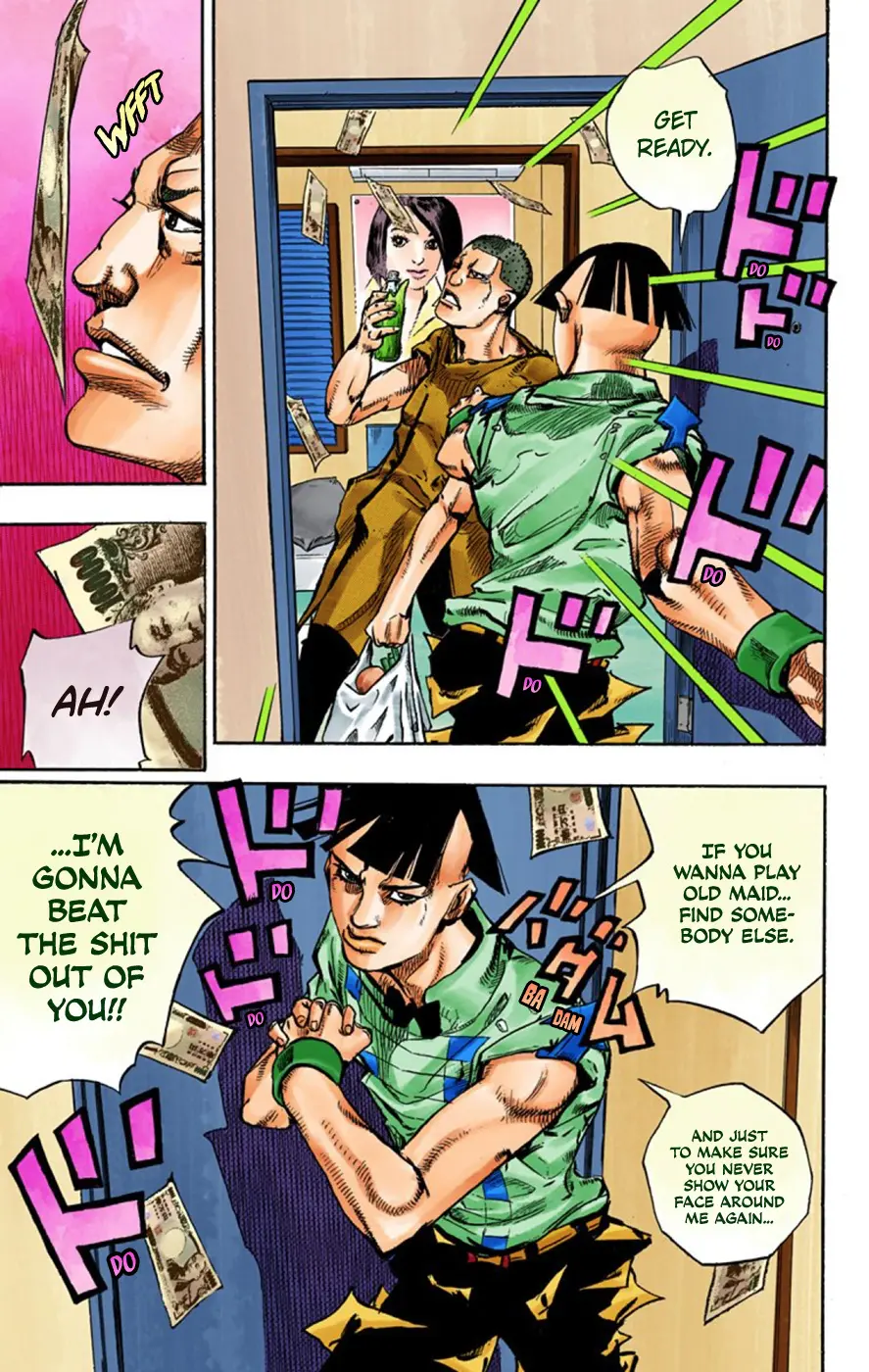 JoJo's Bizarre Adventure, Part 8: JoJolion Colored Manga, chapter 57, page 44