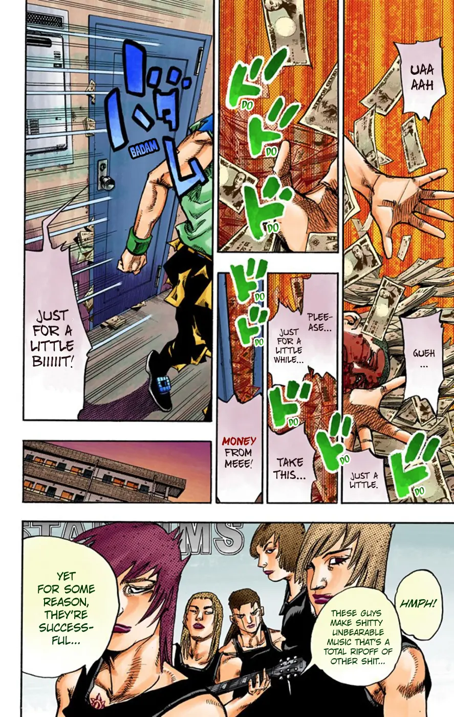 JoJo's Bizarre Adventure, Part 8: JoJolion Colored Manga, chapter 57, page 45