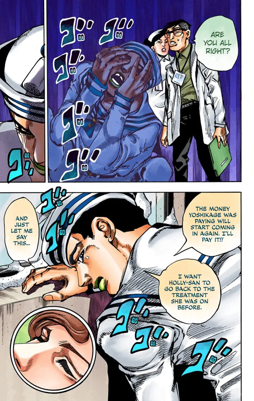 JoJo's Bizarre Adventure, Part 8: JoJolion Colored Manga, chapter 58, page 15